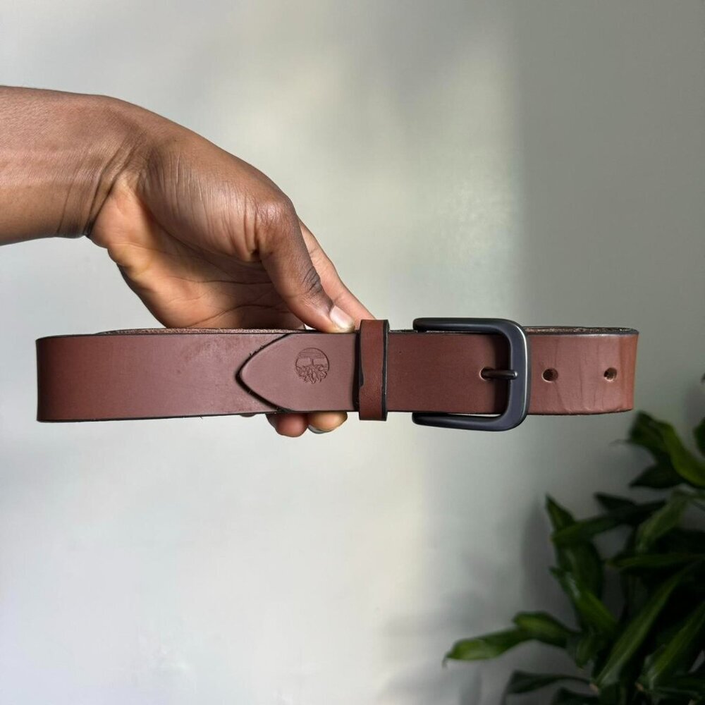 Vintage Classic Brown‎ genuine leather belt